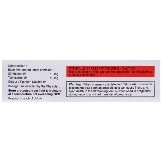 telvas ln 40mg tablet 10's